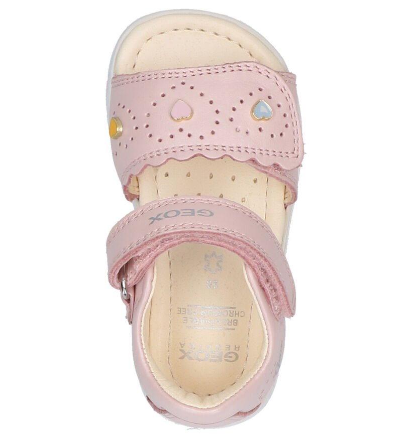 Geox Roze Sandalen in leer (267457)