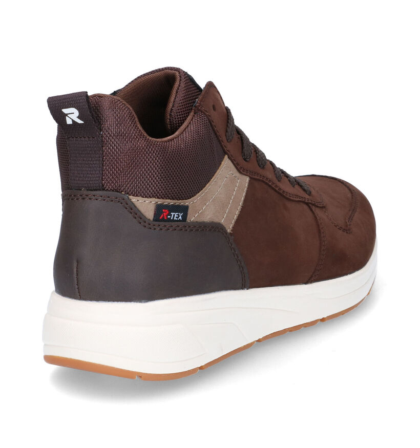Rieker Chaussures hautes en Brun foncé en nubuck (317031)