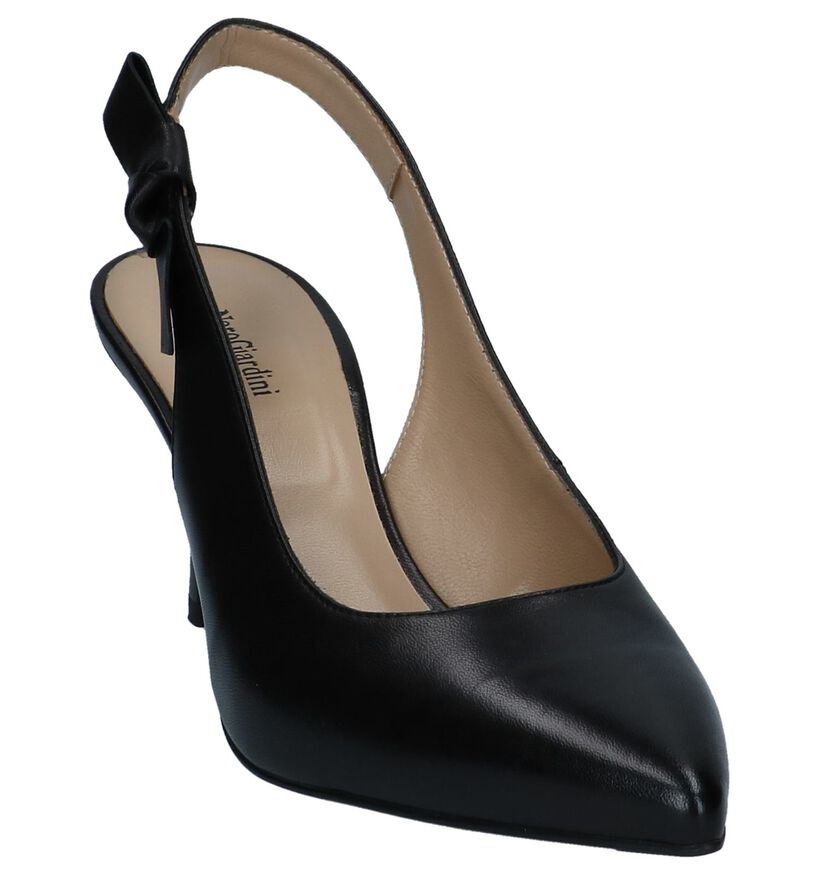 Zwarte Pumps NeroGiardini in leer (240551)