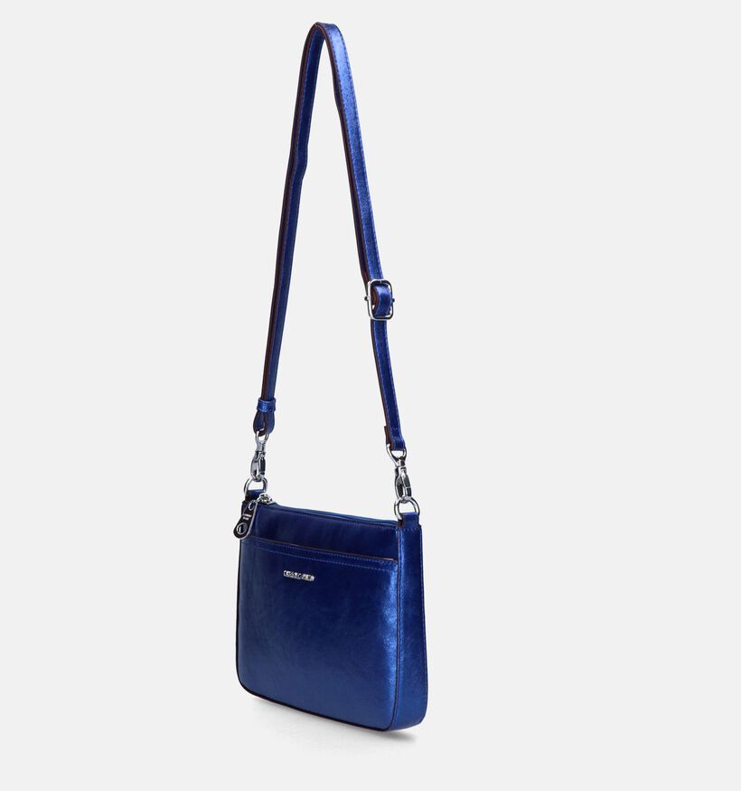 Laurent David Nos 006 Sac porté croisé en Bleu pour femmes (337080)
