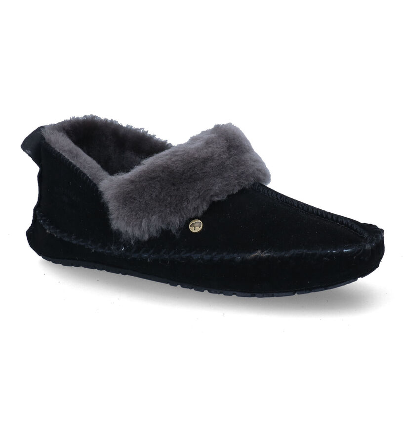 Warmbat Barrine Bruine Pantoffels voor dames (326091)
