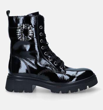 Veterboots zwart