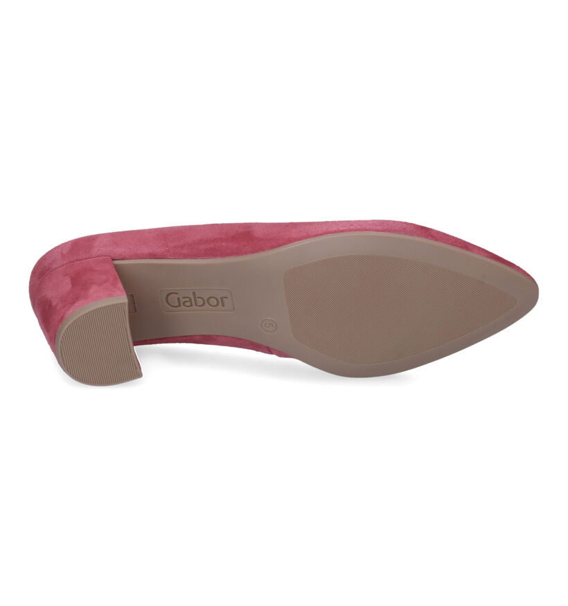 Gabor Escarpins classiques en Rose foncé pour femmes (315301)