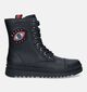 Geox Gillyjaw Zwarte Boots voor meisjes (328504) - geschikt voor steunzolen