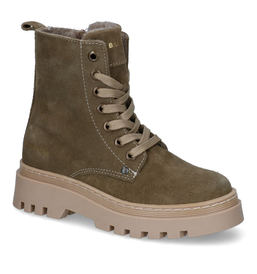 Bullboxer Bottines robustes en Cognac en nubuck (325290)
