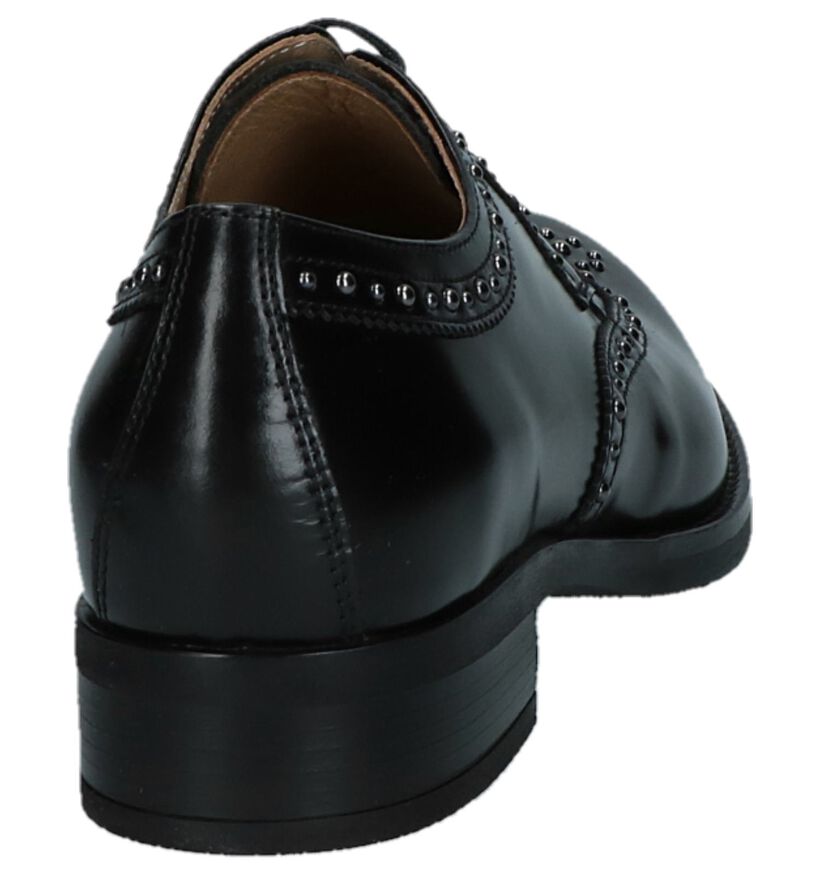 NeroGiardini Oxford Veterschoenen Zwart in leer (226582)
