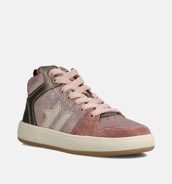 STONES and BONES Hoge schoenen Roze