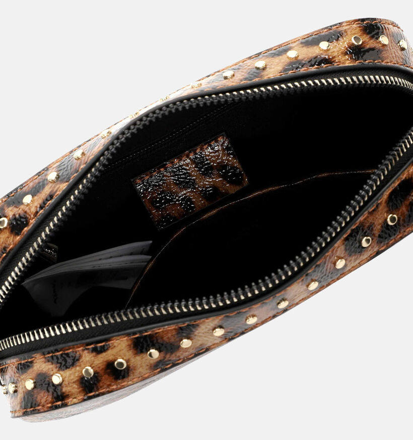 Tamaris Georgiana Leopard Sac porté croisé en Marron Tamaris Georgiana Leopard Sac porté croisé en Marron pour femmes (363222)