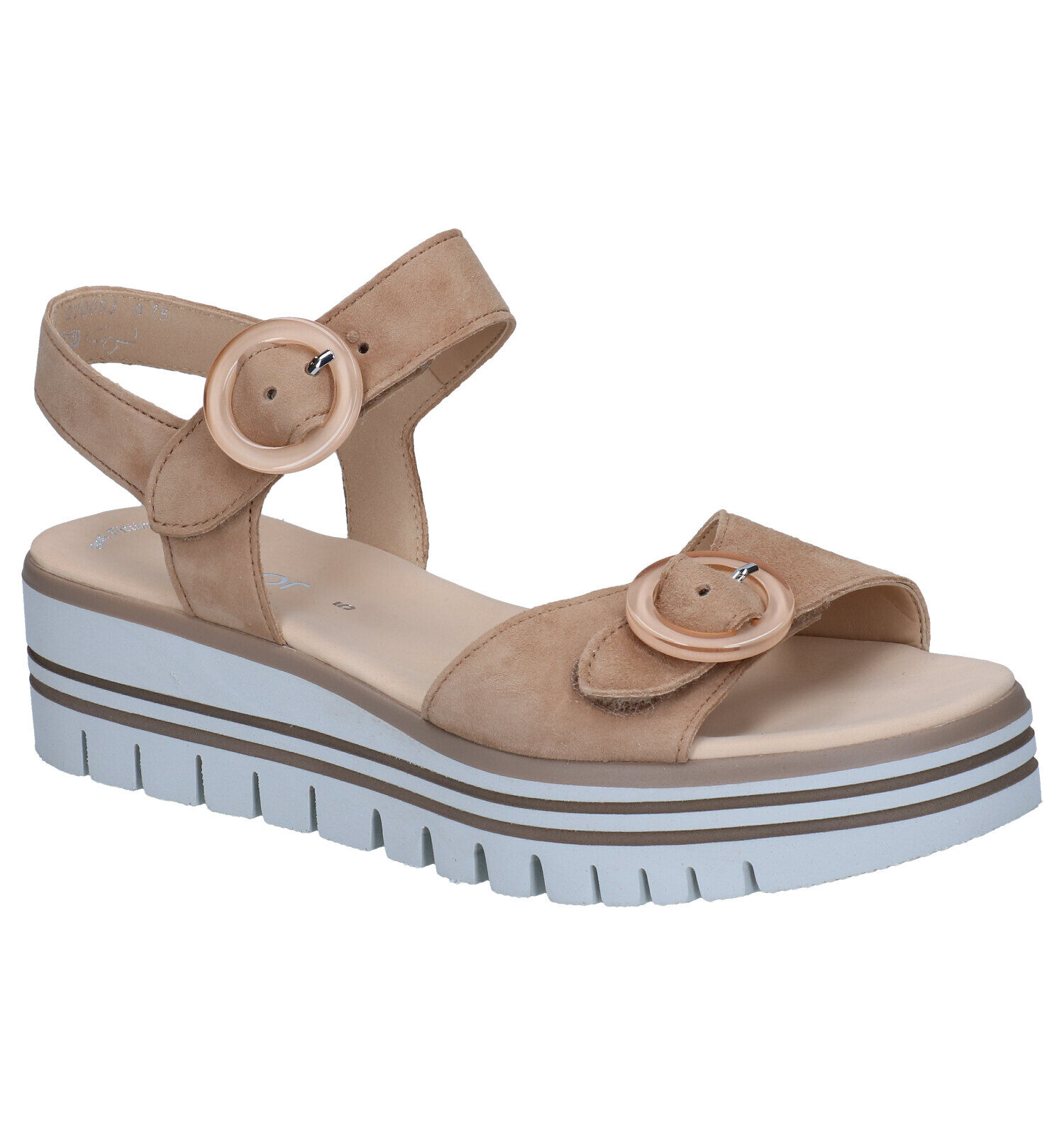 Gabor Best Fitting Beige Sandalen | TORFS.BE | Gratis verzend en retour