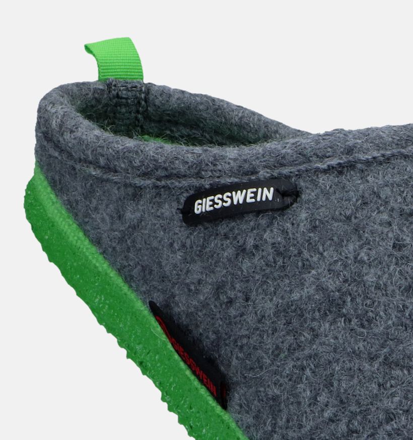 Giesswein Woolpops Grijze Pantoffels voor dames (333554)