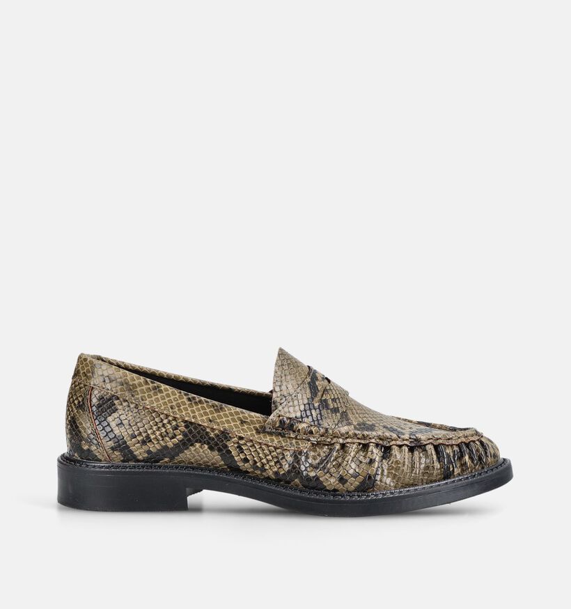 Laurent David Groene Loafers voor dames (380700)
