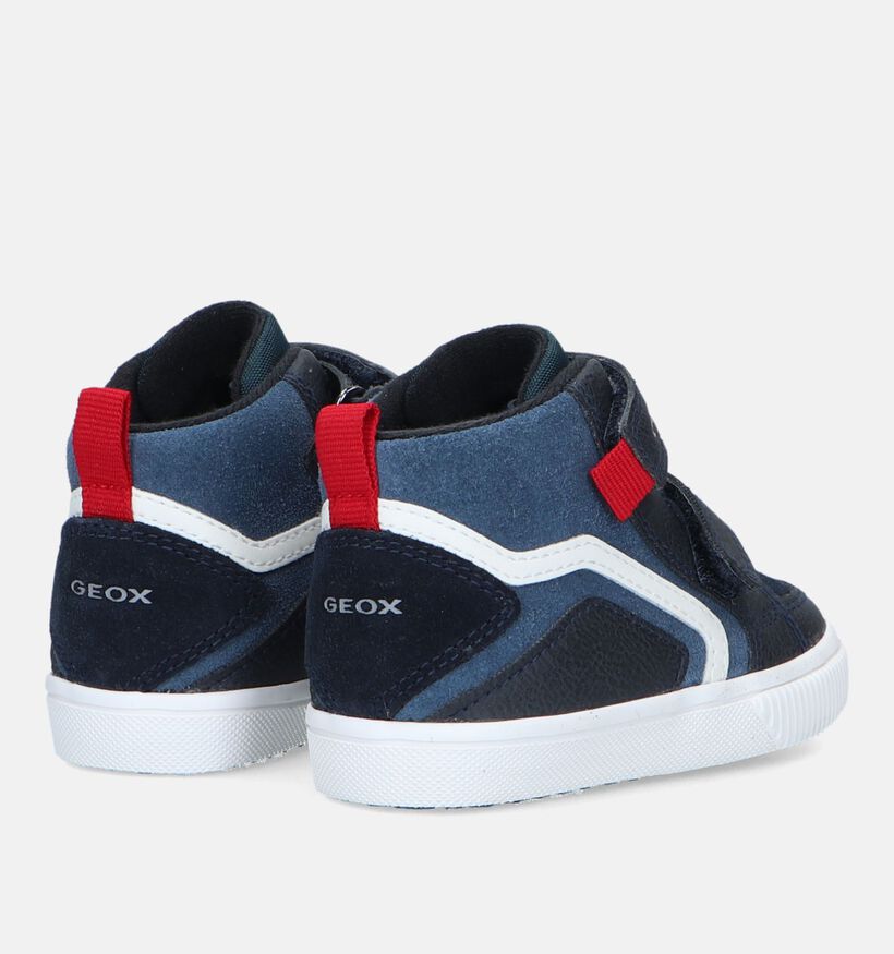 Geox Kilwi Chaussures avec velcro en Bleu pour garçons (330060) - pour semelles orthopédiques