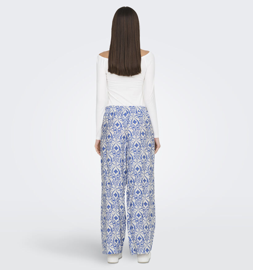 JDY May Pantalon large en Bleu L32 pour femmes (353261)