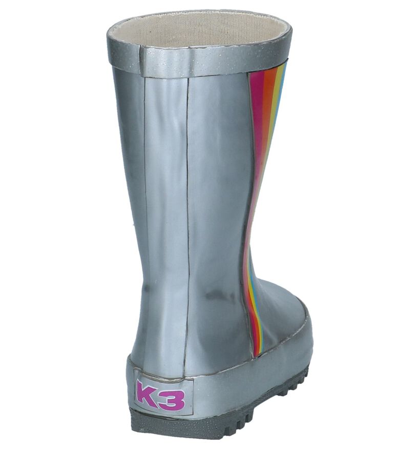 K3 Bottes de pluie en Argent en synthétique (226077)