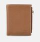 Crinkles Bruine Portemonnee met Rits voor dames (381742)
