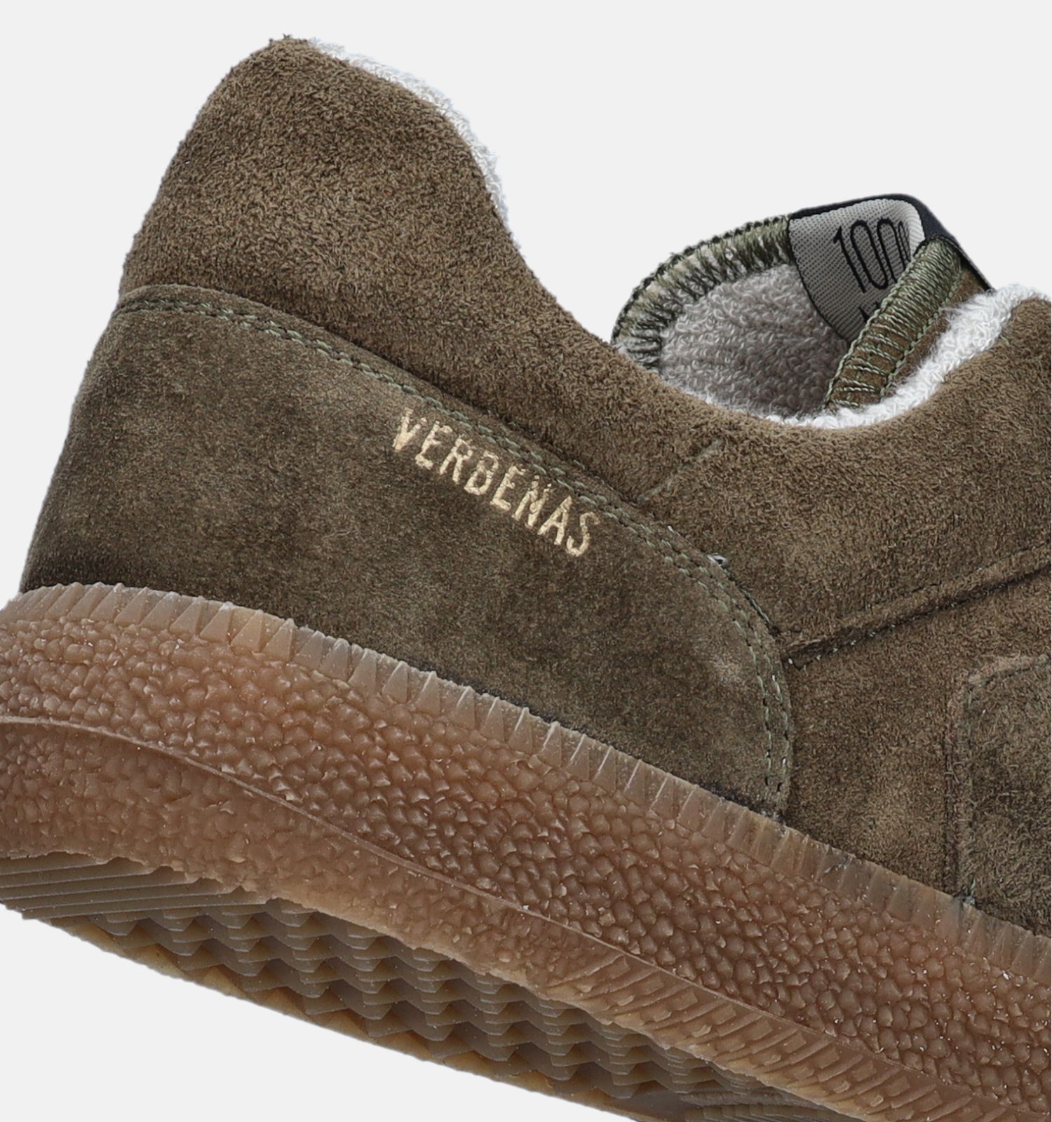Verbenas Soro Serraje Kaki Veterschoenen Heren Lage schoenen Online op TORFS.BE