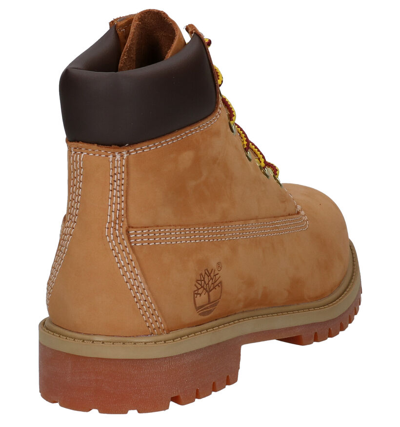 Timberland 6 Inch Premium WP Bottines en Brun pour garçons (313065) - pour semelles orthopédiques