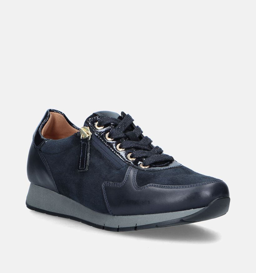 Gabor OptiFit Blauwe Sneakers voor dames (344813) - geschikt voor steunzolen