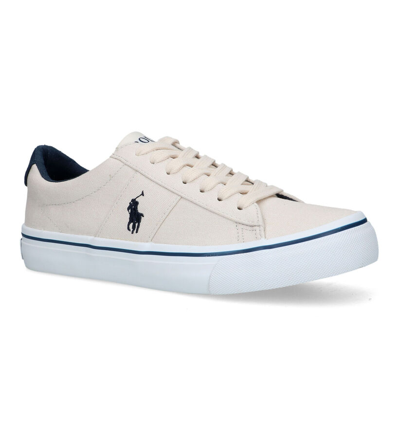 Polo Ralph Lauren Sayer Baskets en Beige pour garçons (320145)