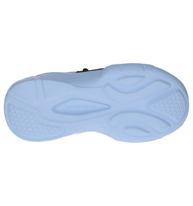 Zwarte Sneakers Skechers in stof (250720)
