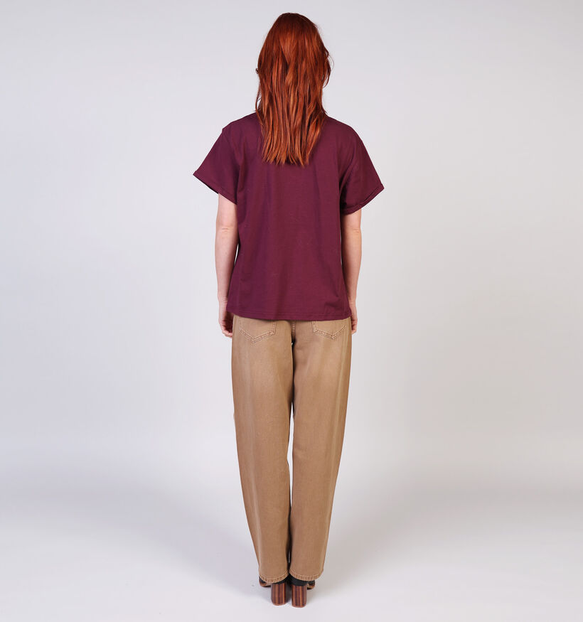 Adoré Elisabeth Bordeaux T-shirt voor dames (369245)