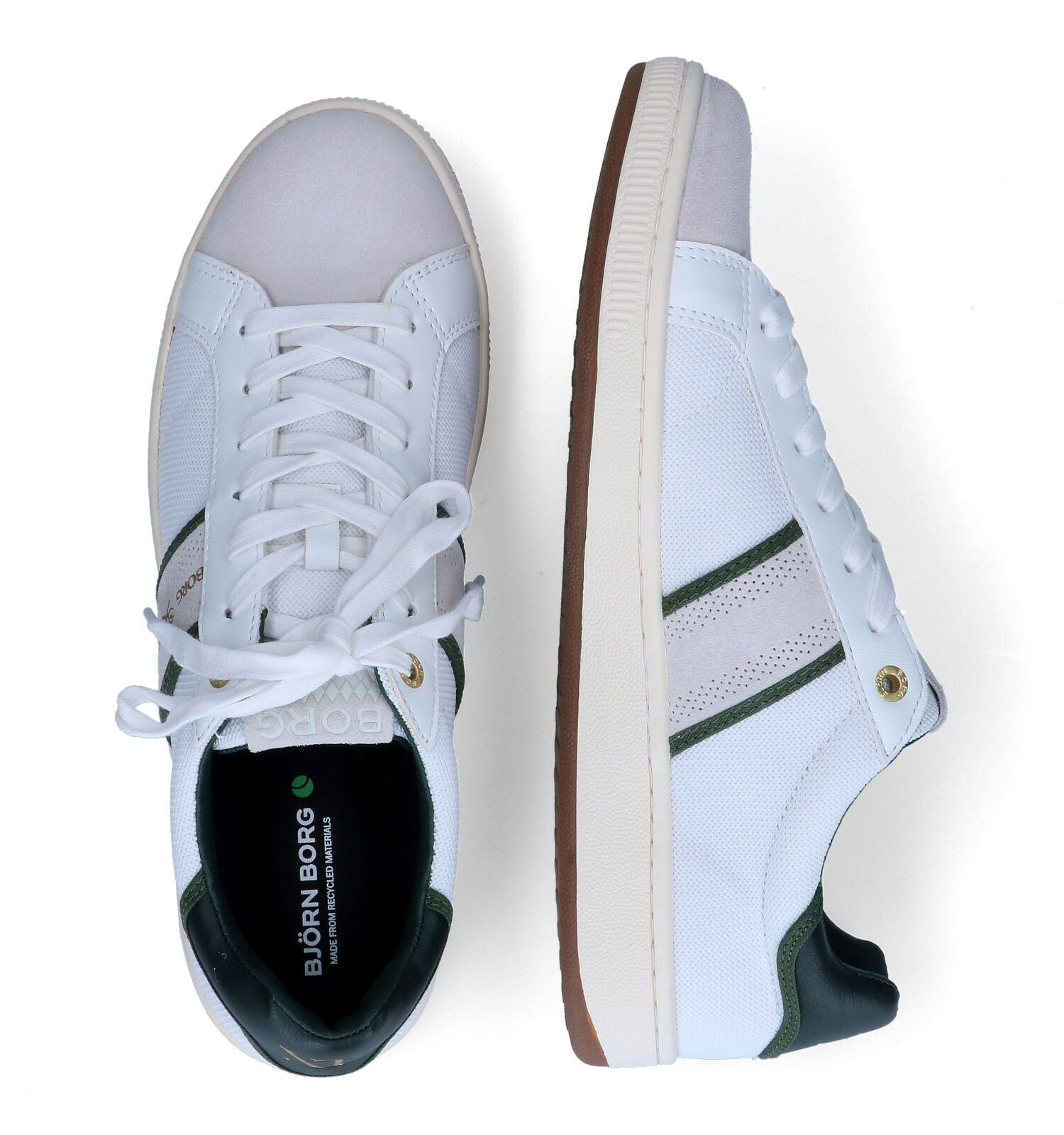Bjorn borg witte sneakers heren clearance