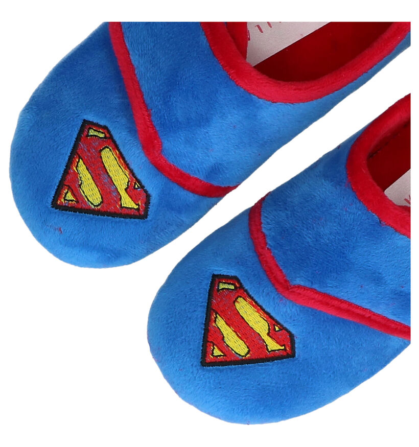 Ani Superman Pantoufles en Bleu pour garçons (317263)