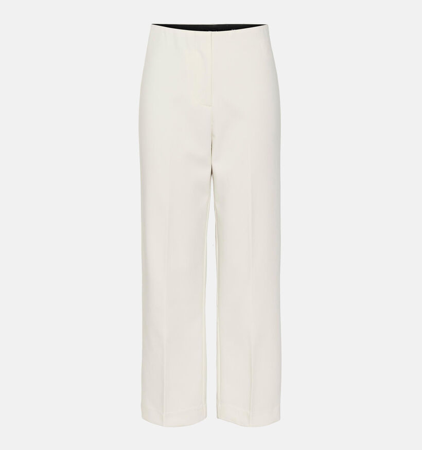 Vero Moda Sandy Pantalon classique en Écru L-30 pour femmes (323846)