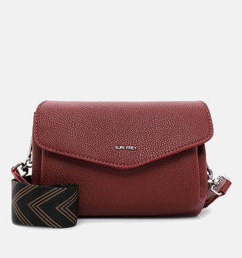 Suri Frey Sacs porté croisé Noir/Rouge