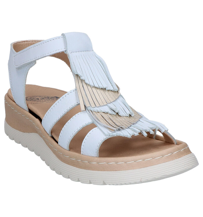 Brako Anatomics Witte Sandalen in leer (272884)