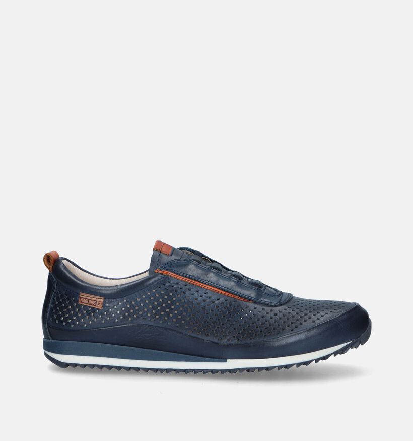 Pikolinos Liverpool Mocassins en Bleu pour hommes (339943) - pour semelles orthopédiques