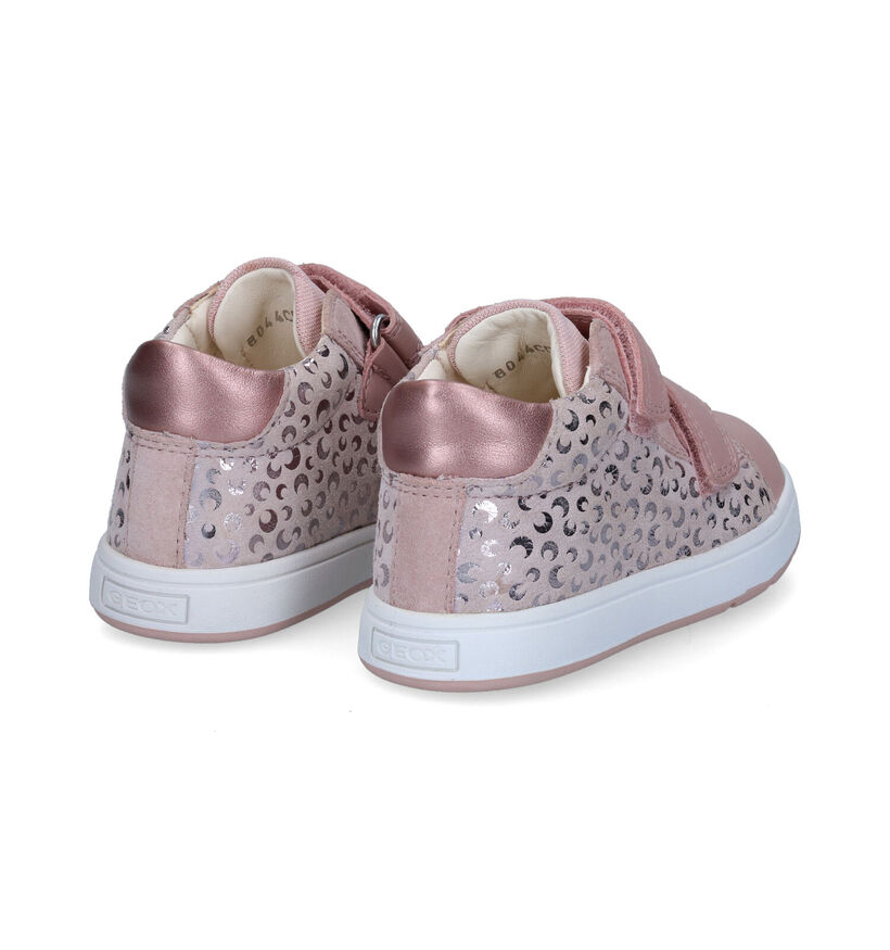 Geox Biglia Chaussures à Velcro en Rose pour filles (303779) - pour semelles orthopédiques