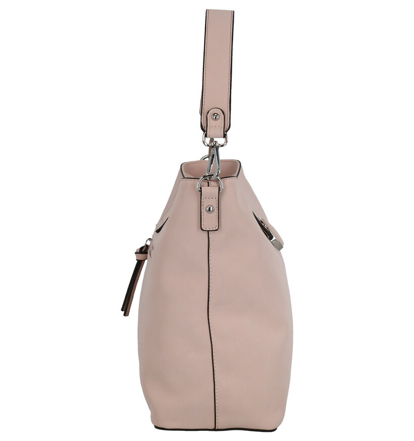 Tamaris Annika Roze Schoudertas in kunstleer (269489)