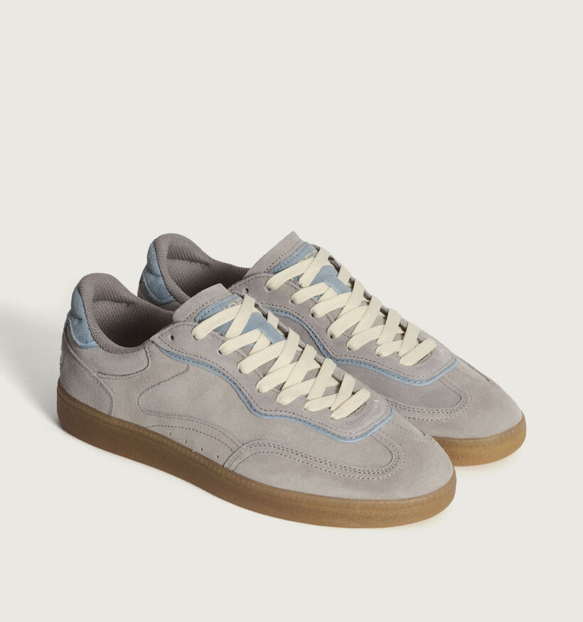 HOFF Alley Grijze Veterschoenen voor heren (360154) - geschikt voor steunzolen