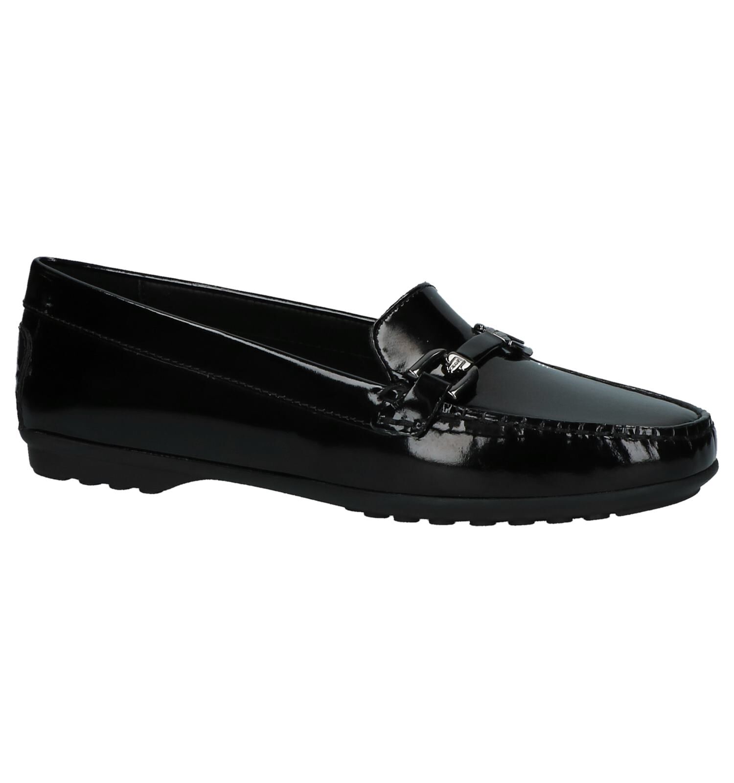 Zwarte Loafers Geox Elidia Dames Lage schoenen Online op TORFS.BE