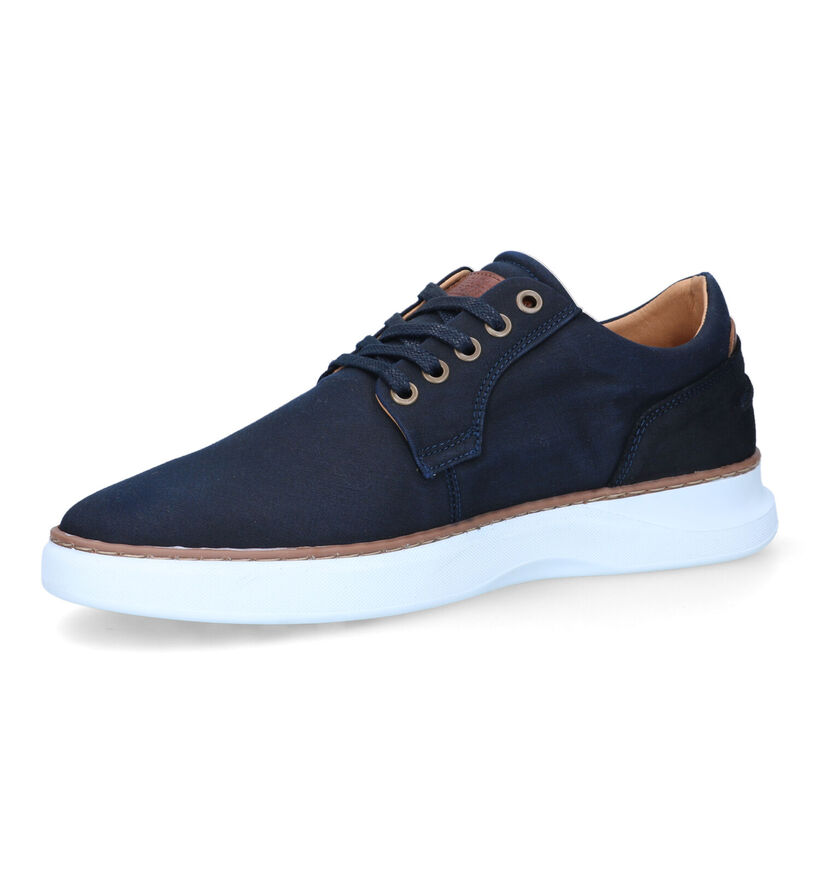 Bullboxer Chaussures à lacets en Bleu pour hommes (323416) - pour semelles orthopédiques