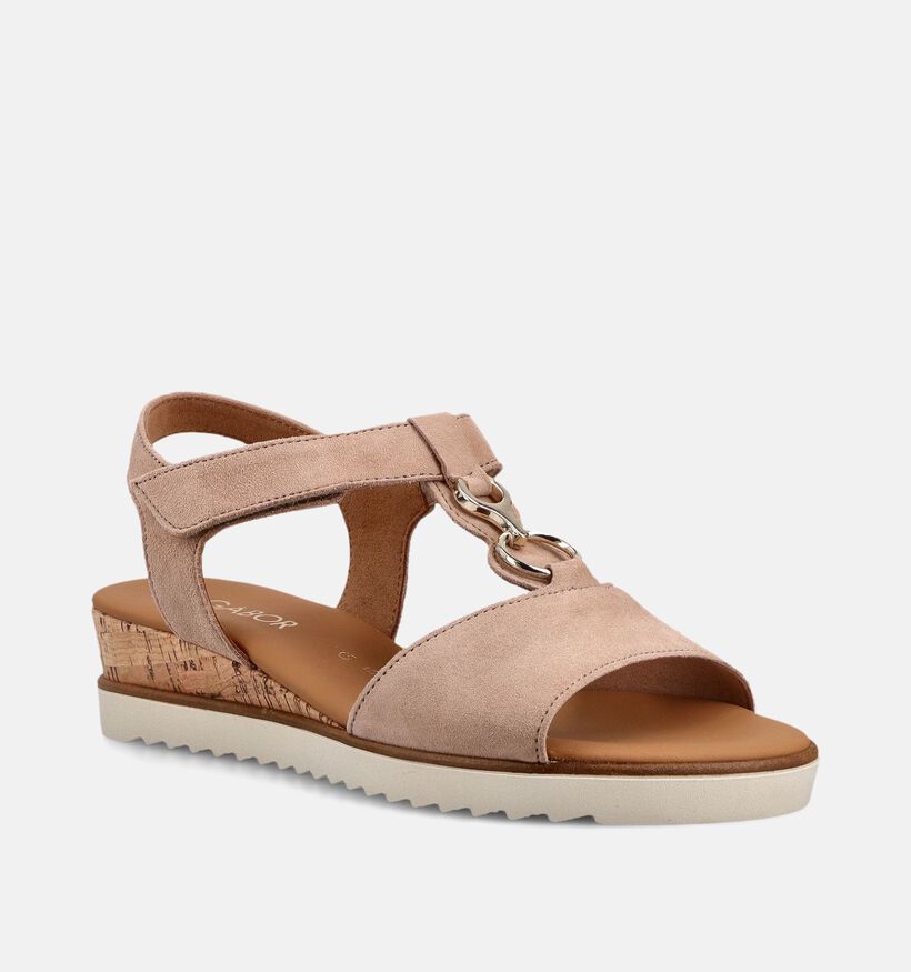 Gabor Beige Sandalen voor dames (371171)