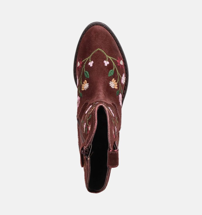 Little David Bordeaux Lange Laarzen met Rits voor meisjes (378831)