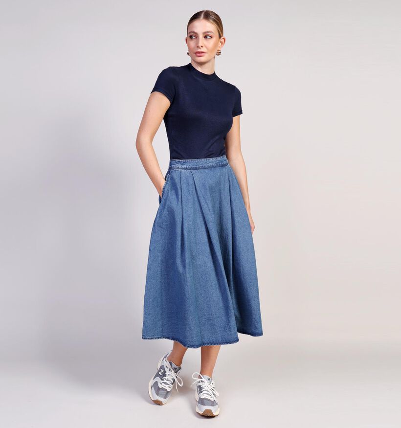 Orfeo Waylon Jupe longue en Bleu pour femmes (364355)