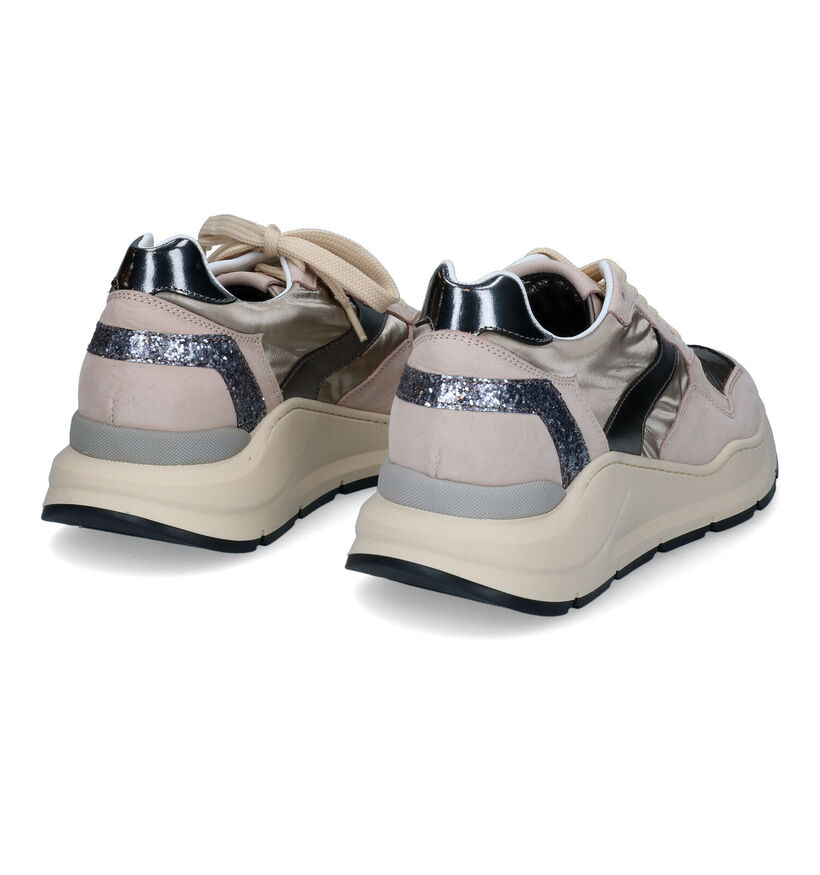 Hip Beige Sneakers voor dames (316787) - geschikt voor steunzolen