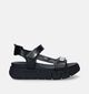 NeroGiardini Zwarte Plateausandalen voor dames (339468)