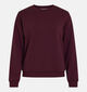 Vila Visandy Sweat Top Sweatshirts en Bordeaux pour femmes (361329)