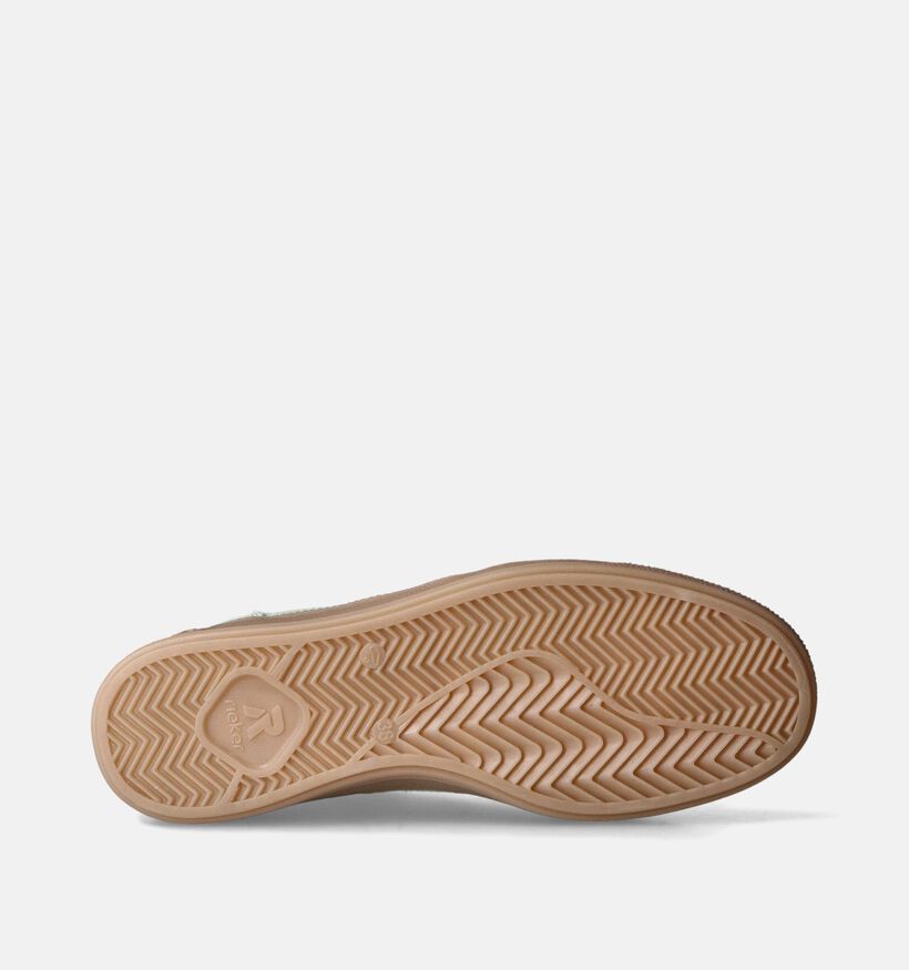 Rieker Groene Sneakers voor dames (354974) - geschikt voor steunzolen
