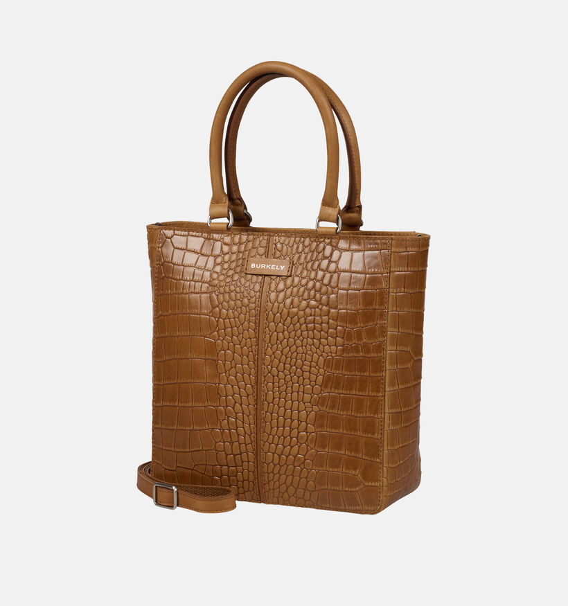 Burkely Colbie Cabas Croco en Noir Burkely Colbie Cabas en Cognac pour femmes (362992)