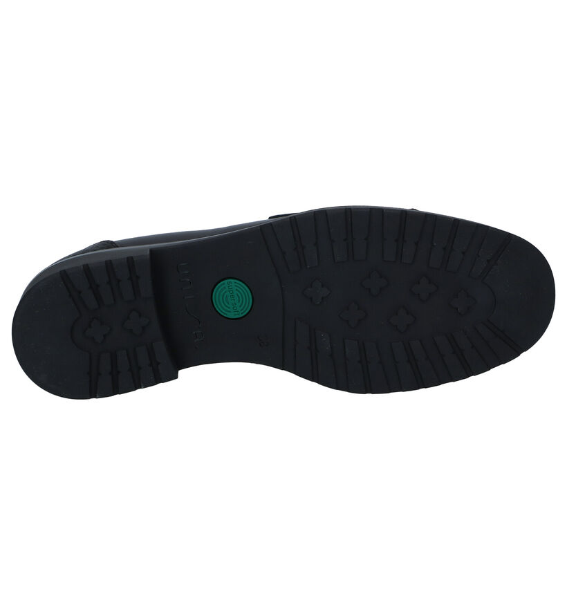 Unisa Mocassins en Noir en cuir (297808)