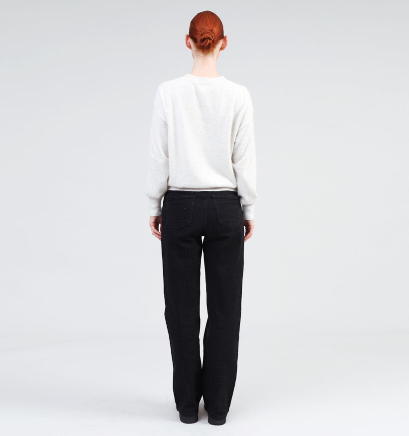 Vero Moda Tessa Wide leg jeans en Noir L32 pour femmes (349033)