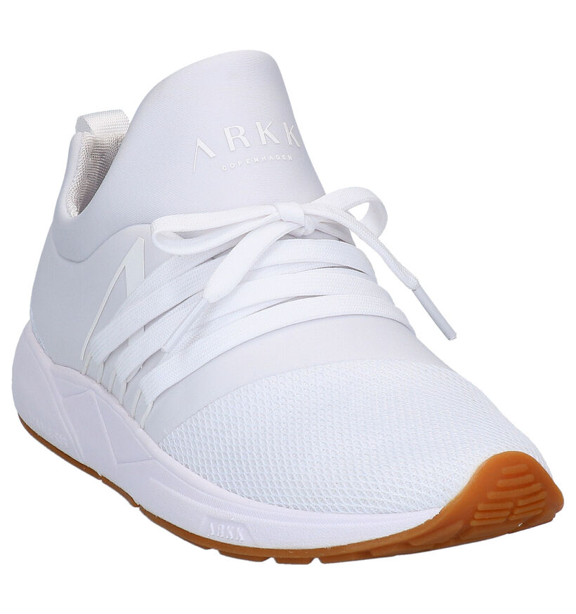 ARKK Raven Mesh Witte Sneakers voor dames (292635) - geschikt voor steunzolen