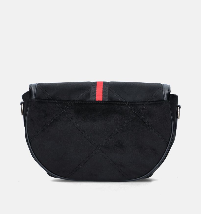 Pepe Moll Velvet Sac porté croisé en Noir pour femmes (349687)