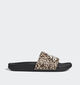 adidas Adilette Comfort Zwarte Badslippers voor dames (350118)