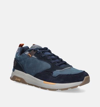 Jeep Chaussures plates Taupe/Bleu